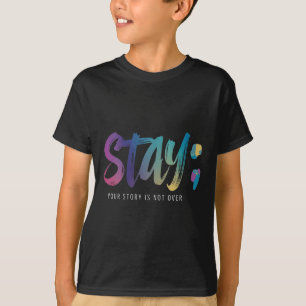 Frauen Eure Geschichte ist noch nicht vorbei Bleib T-Shirt