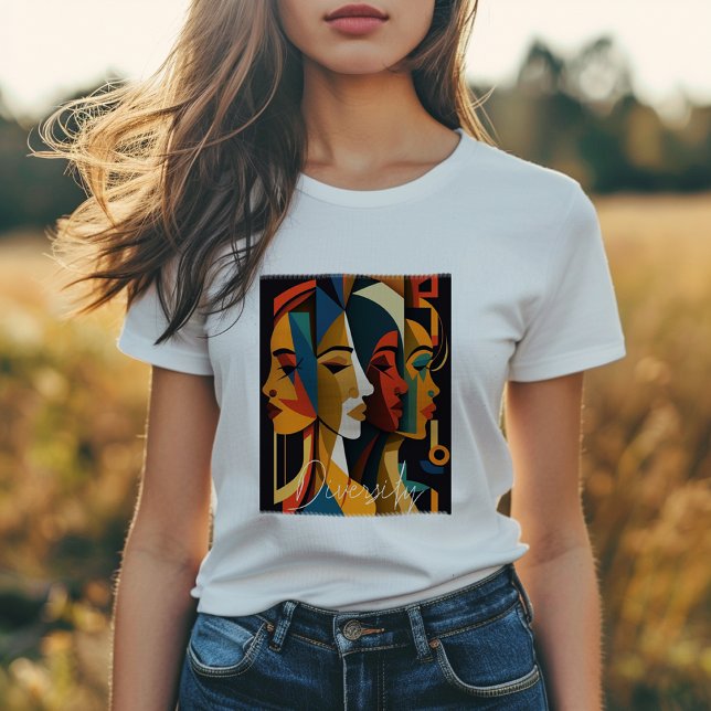Frauen Faces T-Shirt (Von Creator hochgeladen)
