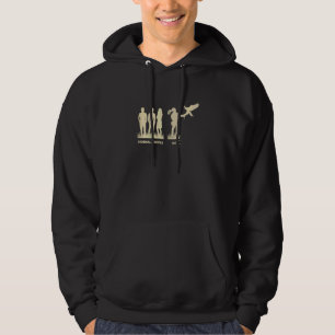 Frauen Falknerei Ornithologie Vogelbeobachter Falk Hoodie