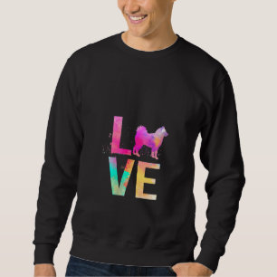 Frauen farbenfroh Alaskan Malamute Dog Mama Alaska Sweatshirt