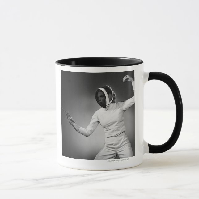 Frauen-Fechten Tasse (Rechts)