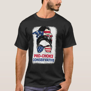 Frauen Feminis Pro Choice Konservativ denken Sie I T-Shirt