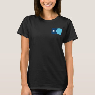 Frauen-Fleece-Reißverschluss-Jogger mit Flagge von T-Shirt