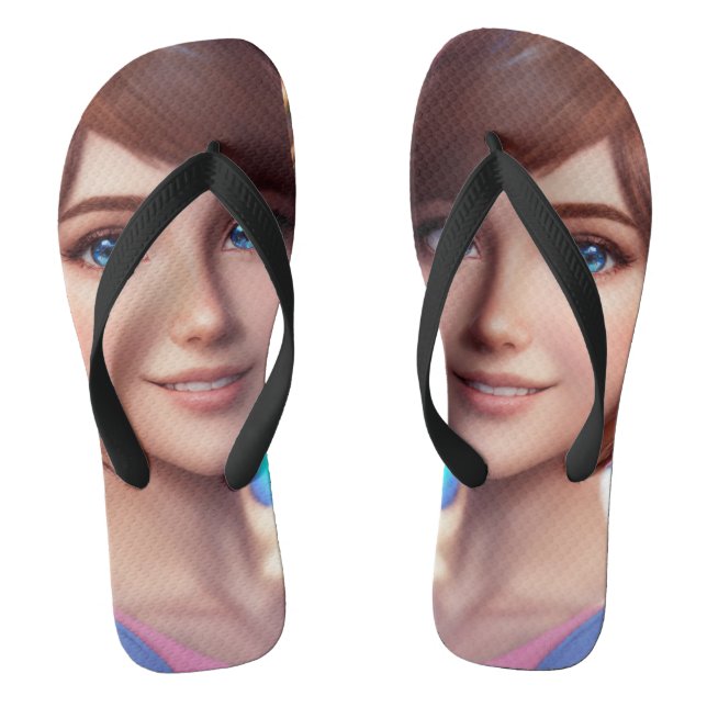 Frauen Flip Flops (Fußbett)