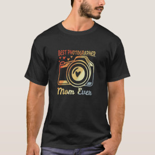 Frauen Fotografin Mutter Fotografie Mama Camera T-Shirt