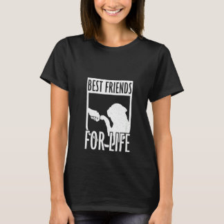 Frauen Französische Bulldogge Beste Freunde Fürs L T-Shirt