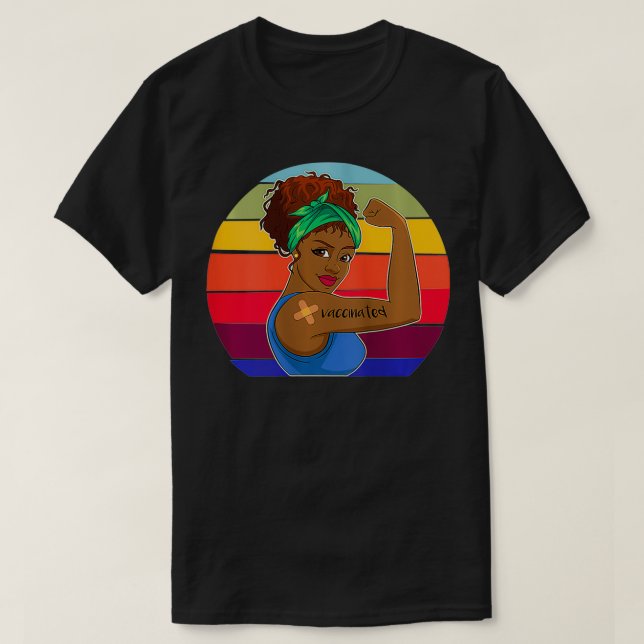 Frauen Frauen, die ich in Afroamerikanern Got habe T-Shirt (Design vorne)