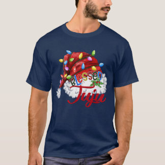 Frauen Frauen Seligen Juju Weihnachtsmannmütze Xma T-Shirt