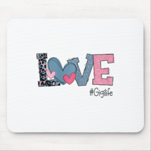 Frauen Frauen Valentinstag Liebe Gigilife Mousepad