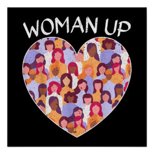 Frauen Frauenfeindlichkeit Frauenförderung Poster