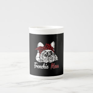 Frauen Frenchie Mama Buldog Lover Geschenk Prozellantasse