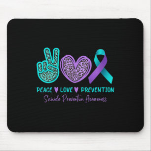 Frauen Frieden Liebe Prävention Suizidbewusstsein  Mousepad