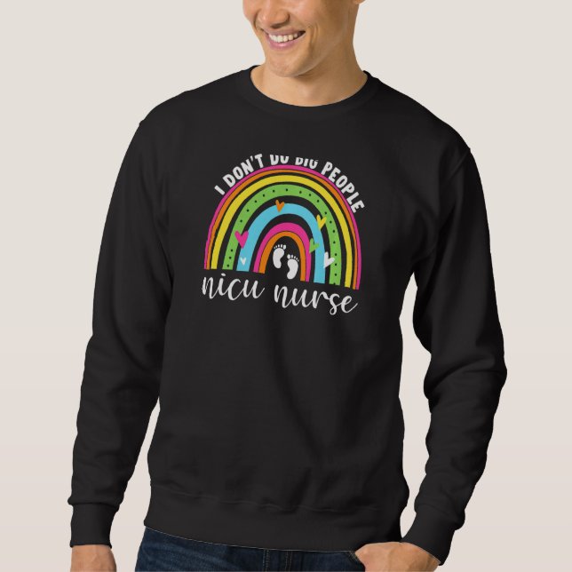 Frauen Funny Nicu Nurse Neonatal Nurse Practitione Sweatshirt (Vorderseite)