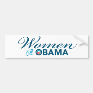 Frauen für Barack Obama Autoaufkleber