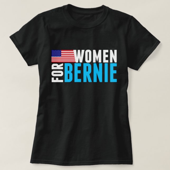 Frauen für Bernie T-Shirt (Design vorne)