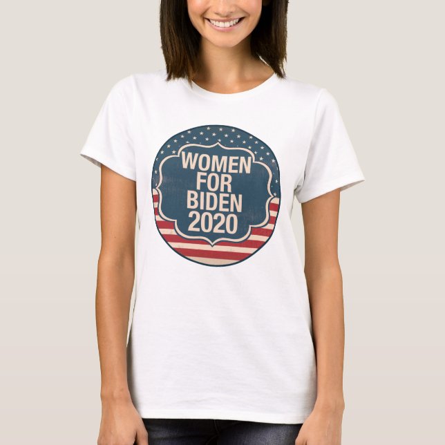 Frauen für Biden 2020 T-Shirt (Vorderseite)
