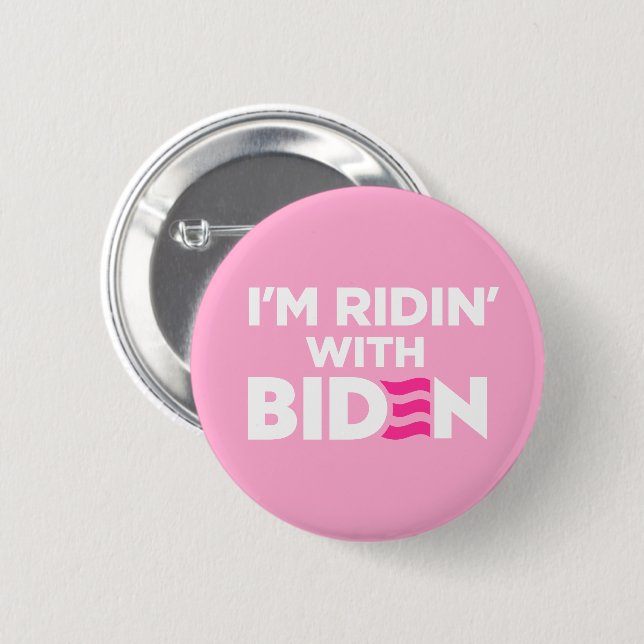 Frauen für Biden 2024 Button (Vorne & Hinten)