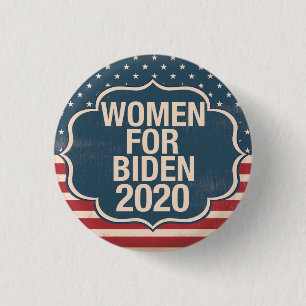 Frauen für den Biden 2020 Button