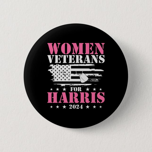 Frauen für Harris 2024 Button (Vorderseite)