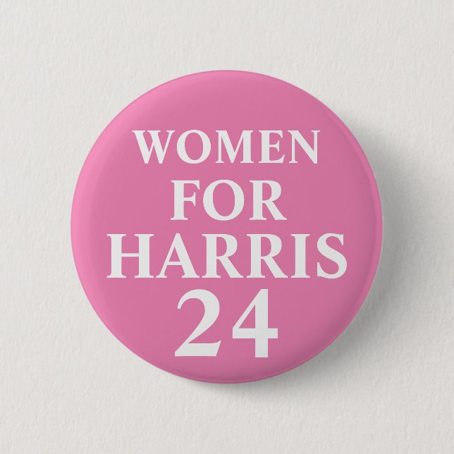 Frauen für Harris Button (Vorderseite)