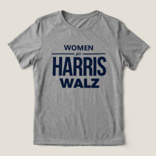 Frauen für Harris Walz Tri-Blend Shirt
