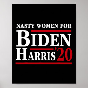 Frauen für Joe Biden Kamala Harris 2020 gegen Trum Poster