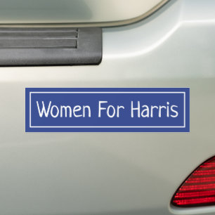 Frauen für Kamala Harris 2024 Autoaufkleber