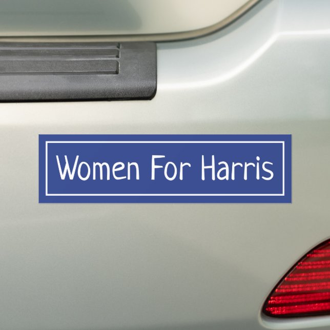 Frauen für Kamala Harris 2024 Autoaufkleber (Auf Auto)