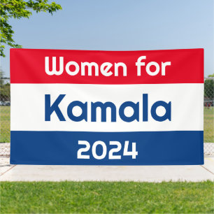 Frauen für Kamala Harris 2024 riesig Banner