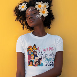 Frauen für Kamala Harris 2024 Wahl Frauen T-Shirt