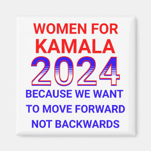 Frauen für Kamala Harris 2024 Wahl Magnet