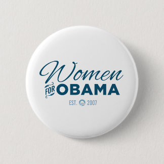 Frauen für Obama Button
