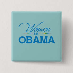 Frauen für Obama Button