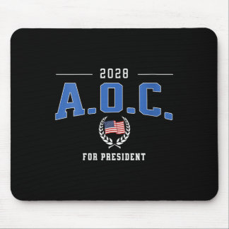 Frauen für Präsident Alexandria Ocasio-co 2028 Mousepad