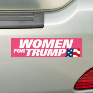 Frauen für Trump 2024 Autoaufkleber