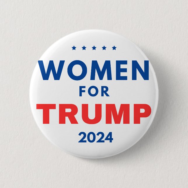 Frauen für Trump Button (Vorderseite)