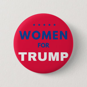 Frauen für Trump Button