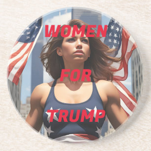FRAUEN FÜR TRUMP GETRÄNKEUNTERSETZER