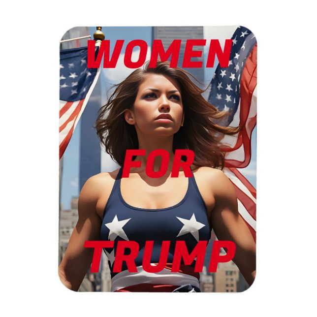 FRAUEN FÜR TRUMP MAGNET (Vertikal)
