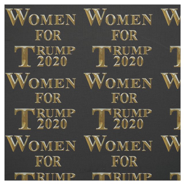 FRAUEN FÜR TRUMP STOFF (Muster)