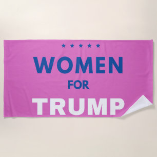 Frauen für Trump Strandtuch
