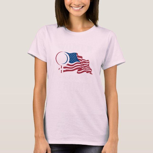 FRAUEN FÜR TRUMP T-Shirt (Vorderseite)