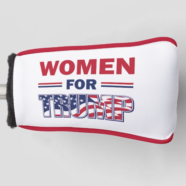 Frauen für Trump - Trump 2020 Golf Headcover (Vorderseite)