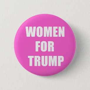 Frauen für Trumpf Button