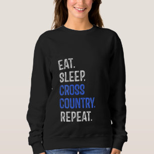 Frauen füttern sich zum Laufen, um das Land zu übe Sweatshirt