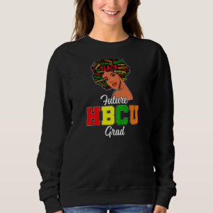 Frauen Future Hbcu Grad Graphic Historical Black C Sweatshirt