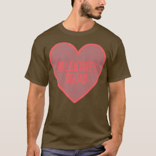 Frauen Galentines Day Squad BESTE FREUNDIN Valenti T-Shirt