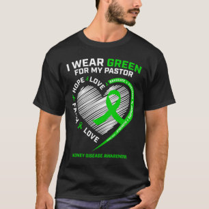 Frauen geben Christlichen Pastor Nierenerkrankung T-Shirt