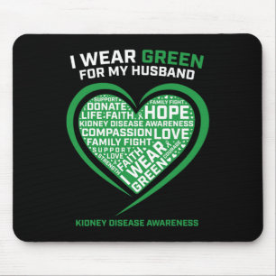 Frauen geben Geschenke Nierentransplantationskrank Mousepad