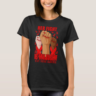 Frauen geben ihren Kampf, ist meine Bekämpfung der T-Shirt
